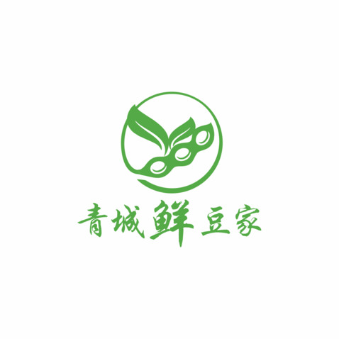 青城鲜豆家logo设计