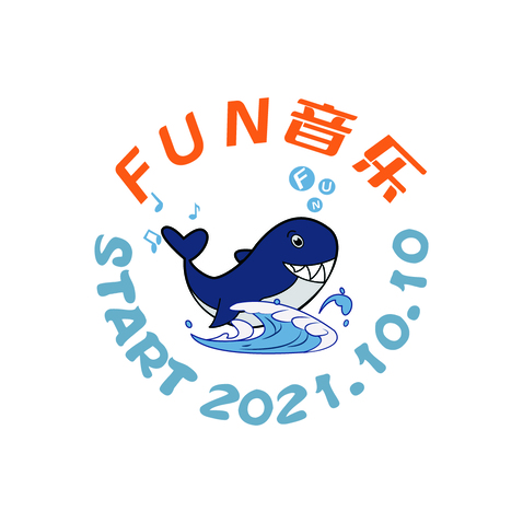 FUN 音乐logo设计