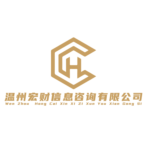 宏财logo设计