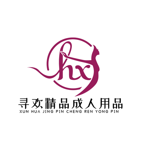 寻欢logo设计