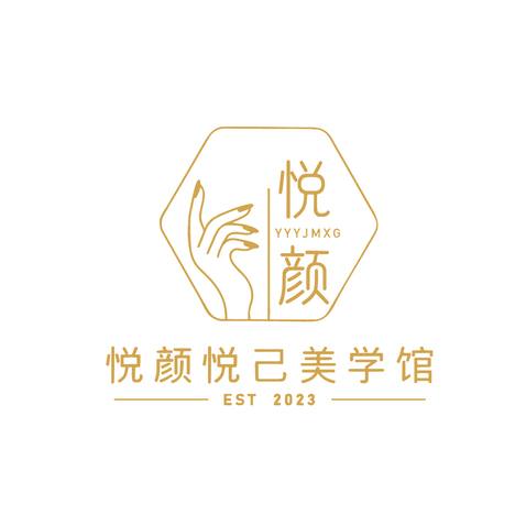 悦颜logo设计