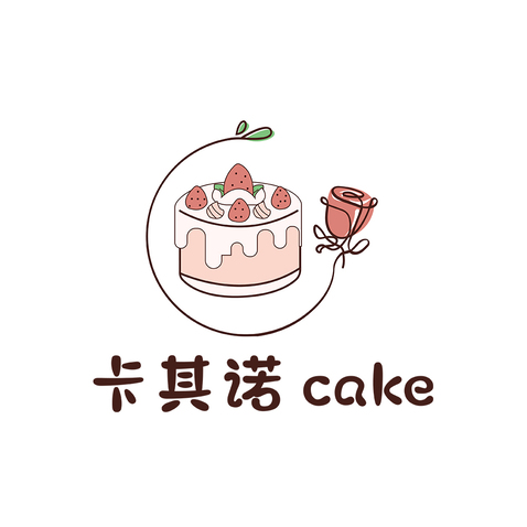 卡其诺cakelogo设计