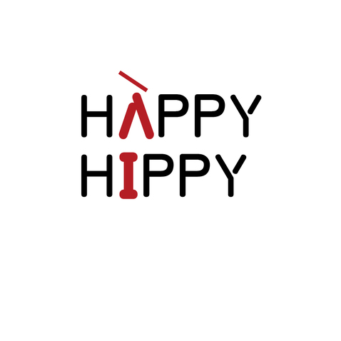 happyhippylogo设计