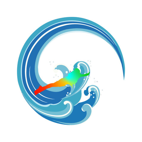 海浪人logo设计