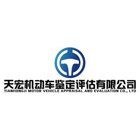 天宏机动车鉴定评估有限公司logo设计