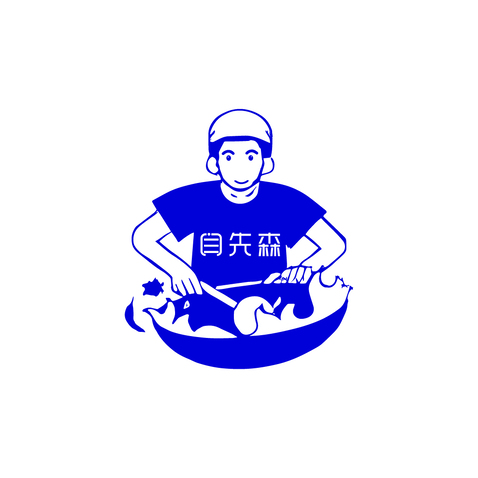 彭先森logo设计