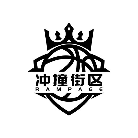 冲撞街区logo设计