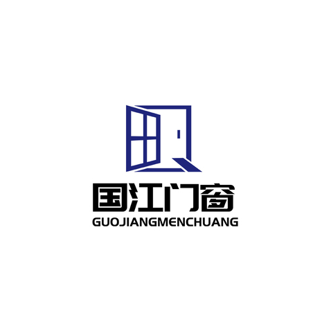 国江门窗logo设计