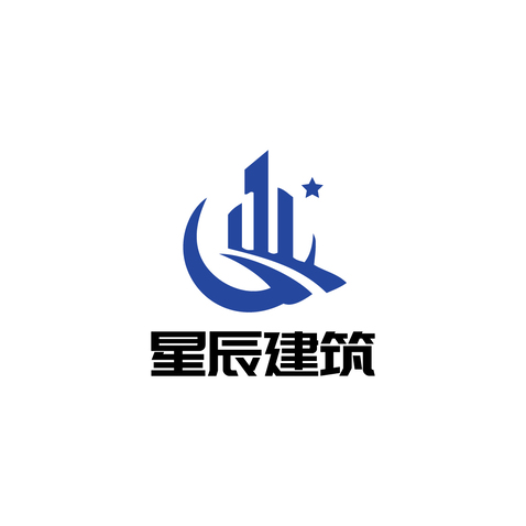 星辰建筑logo设计