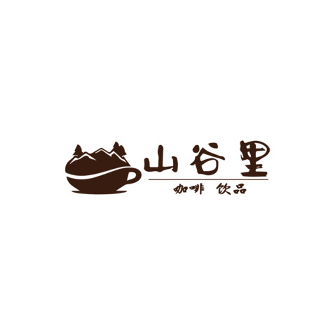 山谷里logo设计