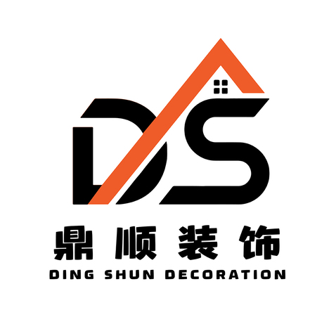 鼎顺装饰logo设计