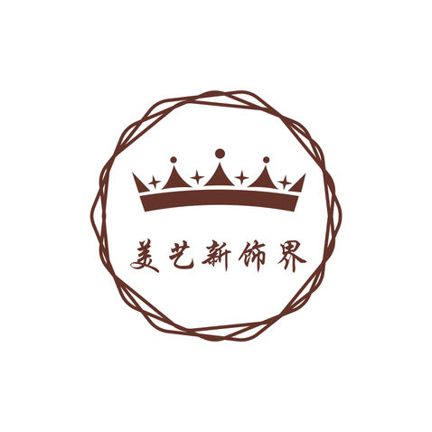 美艺新饰界logo设计