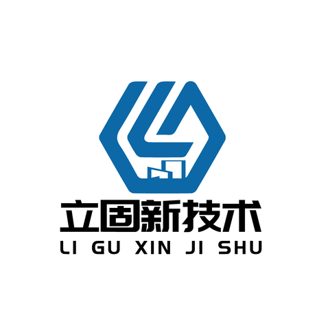 立固新技术logo设计