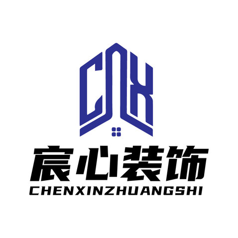 宸心装饰logo设计