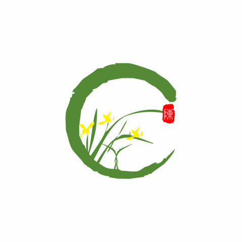 岸芷汀兰logo设计