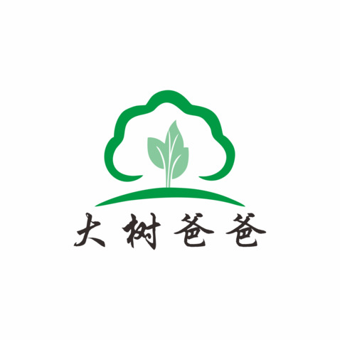 大树爸爸logo设计