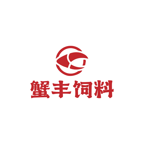 蟹丰饲料logo设计