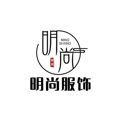 明尚logo设计