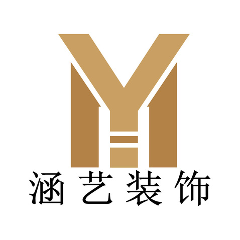 涵艺装饰logo设计