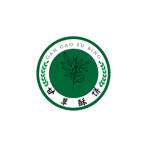 甘草酥饼logo设计