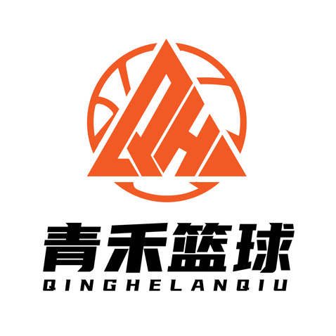 青禾篮球logo设计