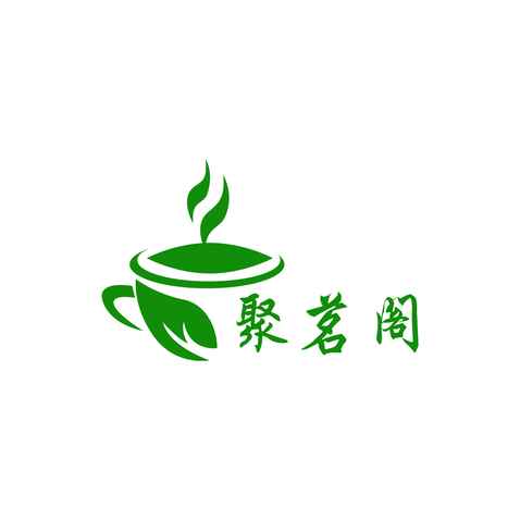 聚茗阁logo设计