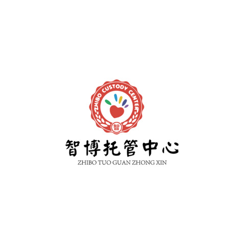 智博托管中心logo设计