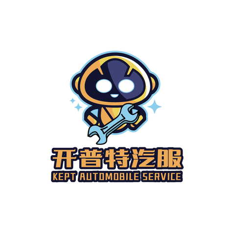 开普特汽服logo设计