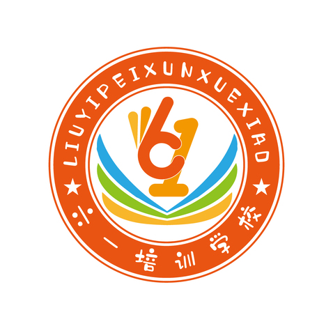 六一培训学校logo设计