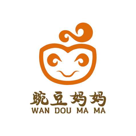 名称：豌豆妈妈，小吃店logo设计