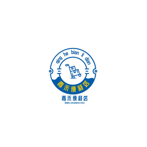 青禾便利店logo设计