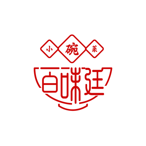 百味廷logo设计