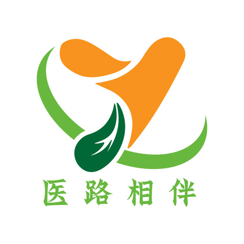 医路相伴logo设计