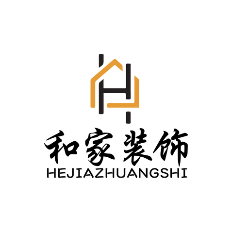 和家装饰logo设计