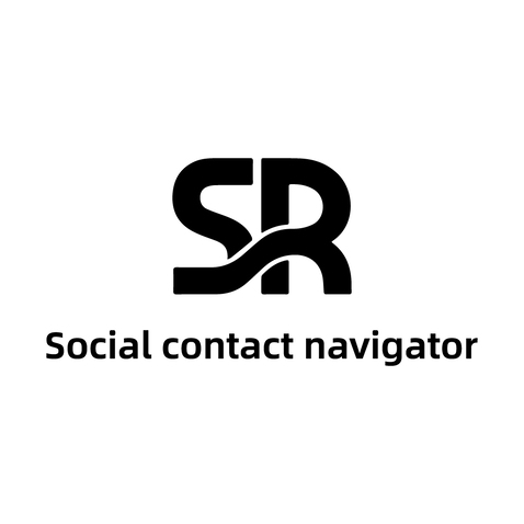 Social contact navigatorlogo设计