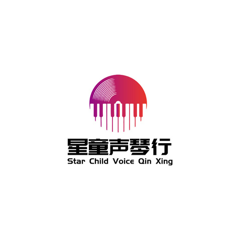 琴行logo设计