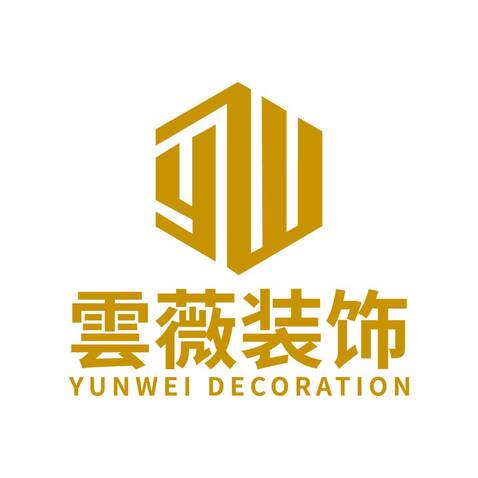 云薇装饰logo设计