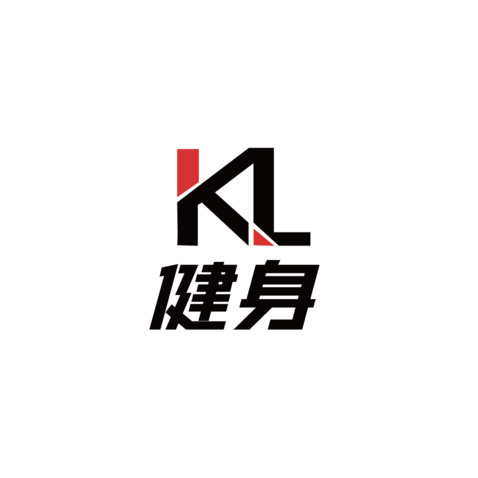 KL健身logo设计