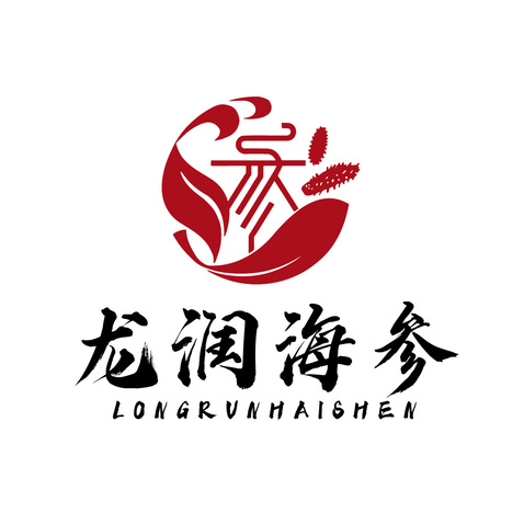 龙润海参logo设计