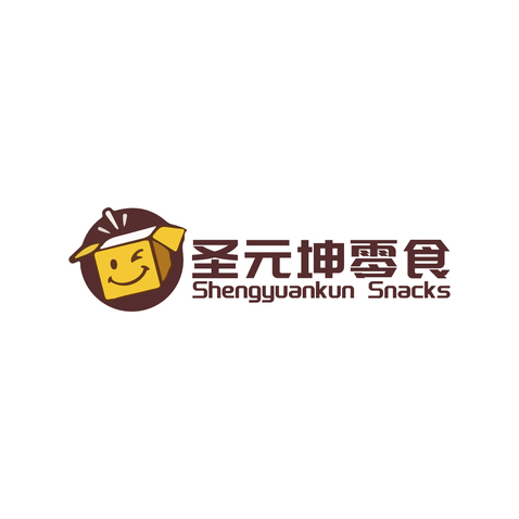 圣元坤零食logo设计