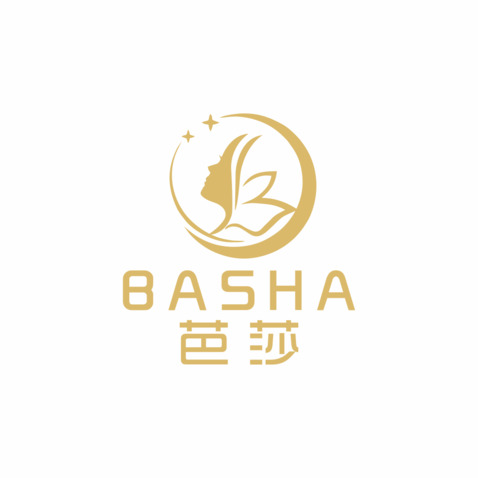 芭莎皮肤管理logo设计