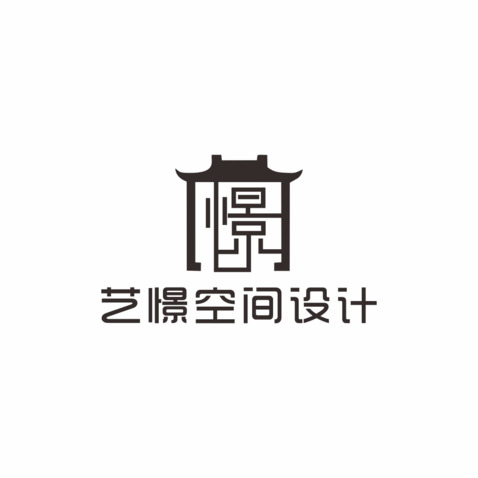 艺憬空间设计logo设计