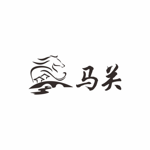 白马logo设计