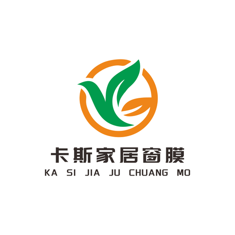 卡斯家居窗膜logo设计