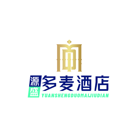 源盛多麦酒店logo设计