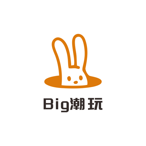 Big潮玩logo设计