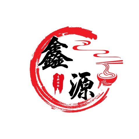 生料榨粉logo设计