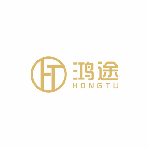 鸿途logo设计