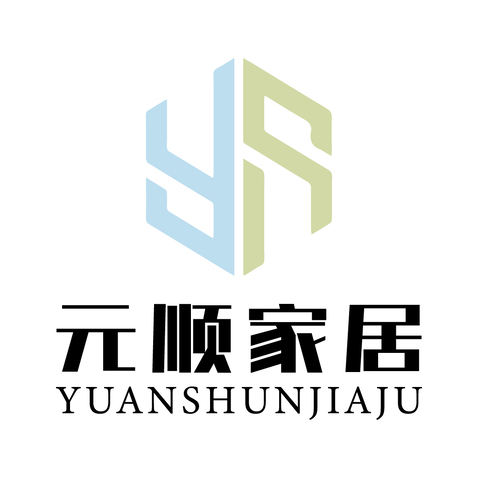 元顺家居logo设计