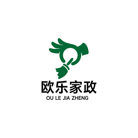 欧乐家政logo设计